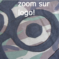 Robe WAR Logo Camouflage Style 'déchiré'