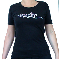 T Shirt Fille Noir Narkotek Underground