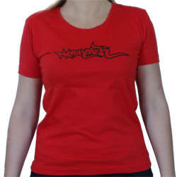 T Shirt Fille Rouge Narkotek Underground