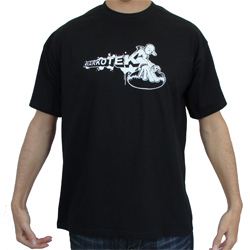 T Shirt Noir Narkotek DJ Logo