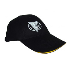 Casquette Narkotek Noire Liseré Jaune