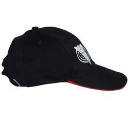 Casquette Narkotek Noire Liseré Rouge