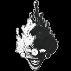 T Shirt Noir Clown