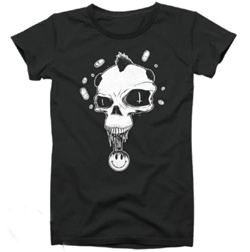 T Shirt Noir Skull Pill