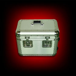 Flight Case 70 LP Argent Trolly