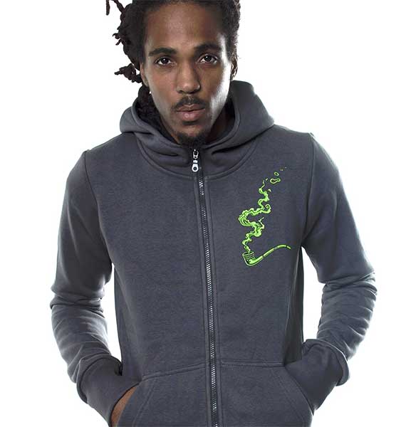 Pipe Grey Hoodie