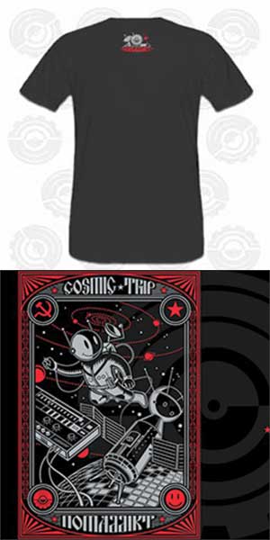 T Shirt Cosmic Trip Black