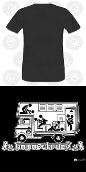 T Shirt Kamasutruck 3 Noir