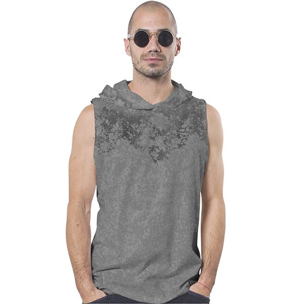 T Shirt Cyberis Acid Grey Tank