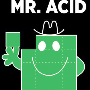 T Shirt Mr Acid Vert