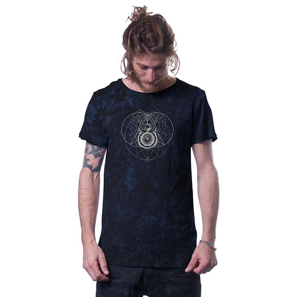 T Shirt City Zen Black Galaxey