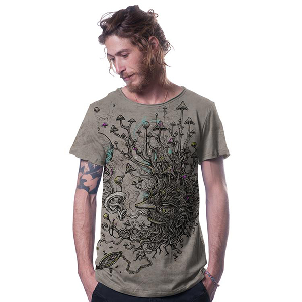 Shroombeard Desert Wash T Shirt