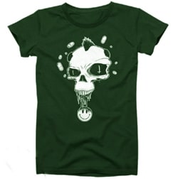 T Shirt kaki Skull Pillz